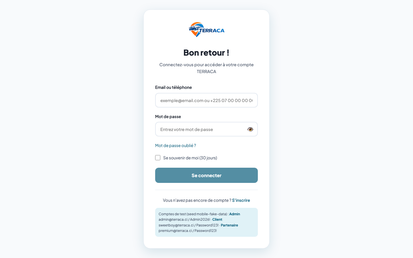 Connexion web
